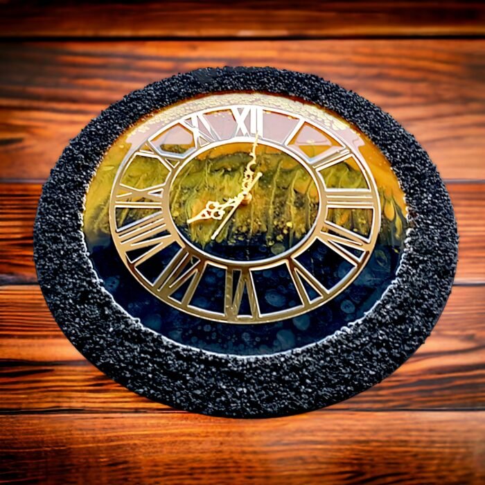 Modern Resin Wall Clock – A Statement Piece - Image 2