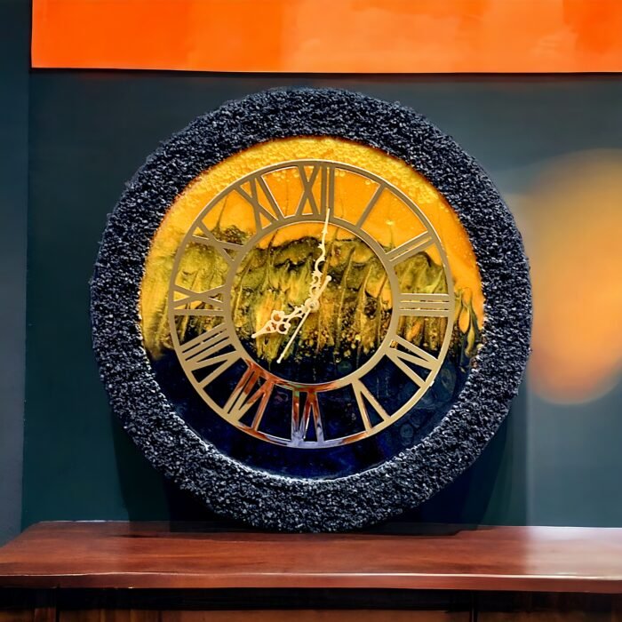 Modern Resin Wall Clock – A Statement Piece - Image 4
