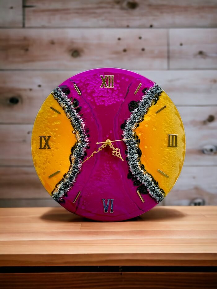 Epoxy Art Wall Clock – Unique & Stylish - Image 4