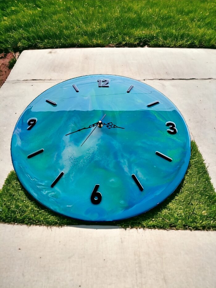 "Luxury Resin Wall Clock – Elegant Modern Timepiece" - Image 2