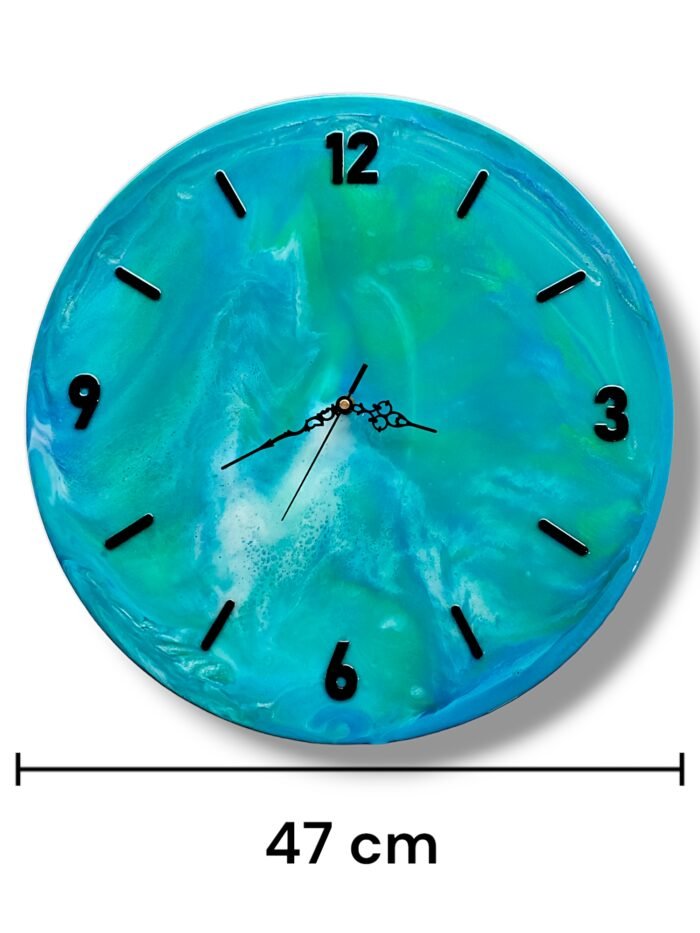 "Luxury Resin Wall Clock – Elegant Modern Timepiece" - Image 4