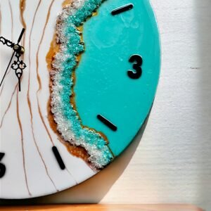 "Luxury Resin Wall Clock – Elegant Modern Timepiece" - Image 6