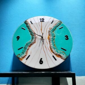 "Luxury Resin Wall Clock – Elegant Modern Timepiece" - Image 5
