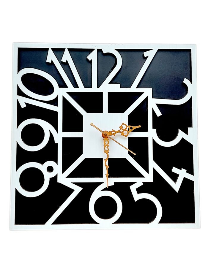 wooden wall clock