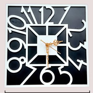 Square Wooden Wall Clock – A Perfect Blend of Modern Elegance and Timeless Craftsmanship - Image 5