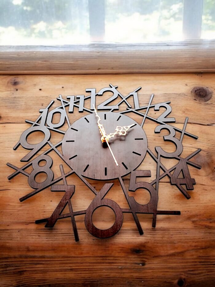 WOODEN WALL CLOCK - Image 5