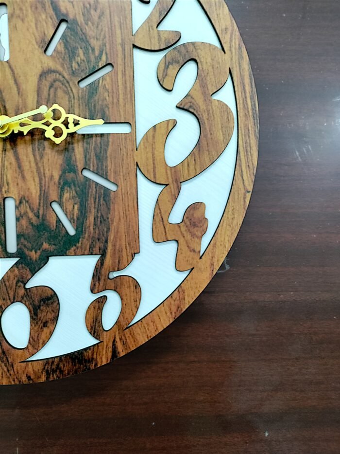 Elegant Wooden Wall Clock – Classic Timepiece for Your Home - Image 2