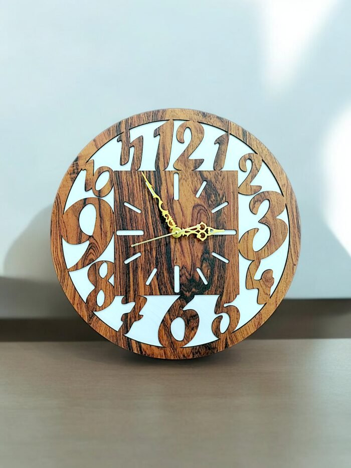 Elegant Wooden Wall Clock – Classic Timepiece for Your Home - Image 5
