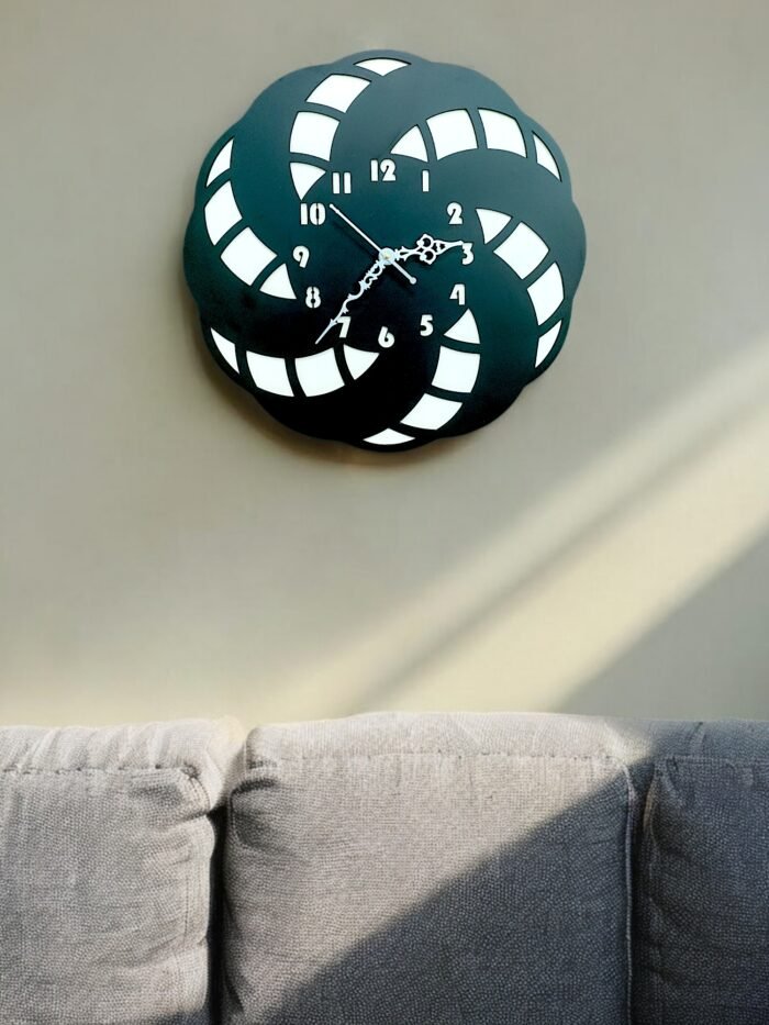 WOODEN WALL CLOCK - Image 3