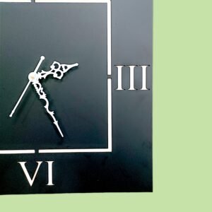 Square Wooden Wall Clock – A Perfect Blend of Modern Elegance and Timeless Craftsmanship - Image 3