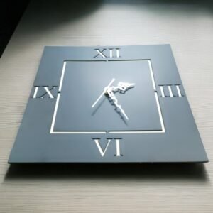 Square Wooden Wall Clock – A Perfect Blend of Modern Elegance and Timeless Craftsmanship - Image 4