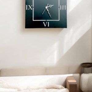 Square Wooden Wall Clock – A Perfect Blend of Modern Elegance and Timeless Craftsmanship - Image 5