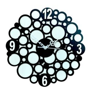 wooden wall clock