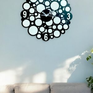 Round Wooden Wall Clock – Elegant & Timeless Timepiece - Image 4