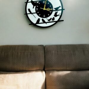 Round Wooden Wall Clock – Elegant & Timeless - Image 4