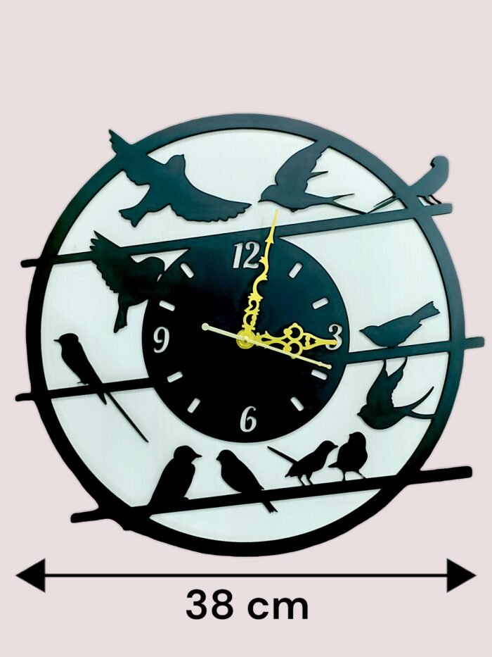 Round Wooden Wall Clock – Elegant & Timeless - Image 5