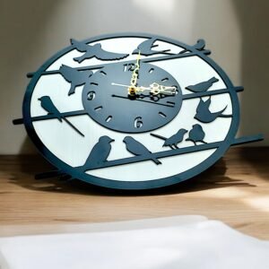 Round Wooden Wall Clock – Elegant & Timeless - Image 6
