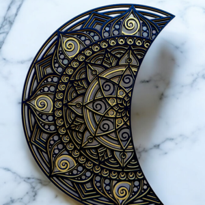 Multilayer Mandala Wall Art – 7-Piece Round Set - Image 6