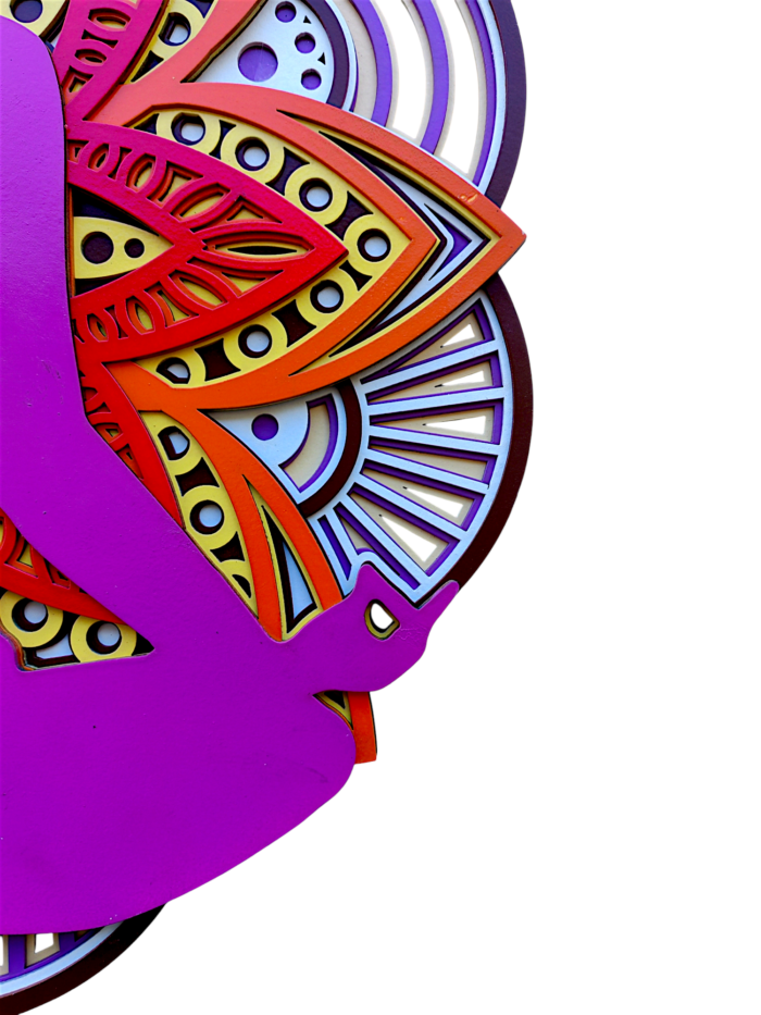 "Multilayer 7 Chakra Wall Art – Meditation & Healing Energy Decor" - Image 3