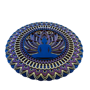 "Divine Lotus Buddha – Multilayer Wall Art" - Image 3