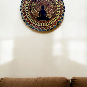 "Divine Lotus Buddha – Multilayer Wall Art" - Image 5