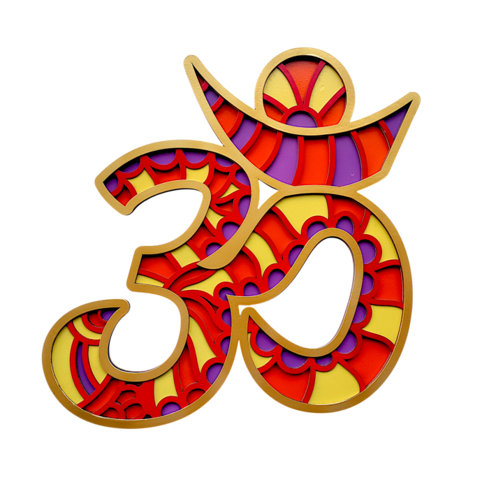 om wall art