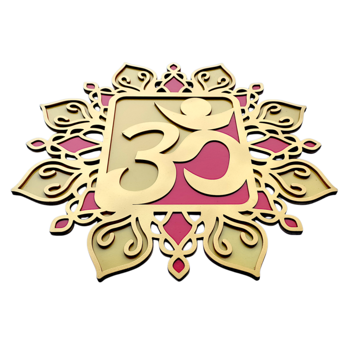 "Om Multilayer Mandala Wall Art – Sacred Spiritual Décor" - Image 4